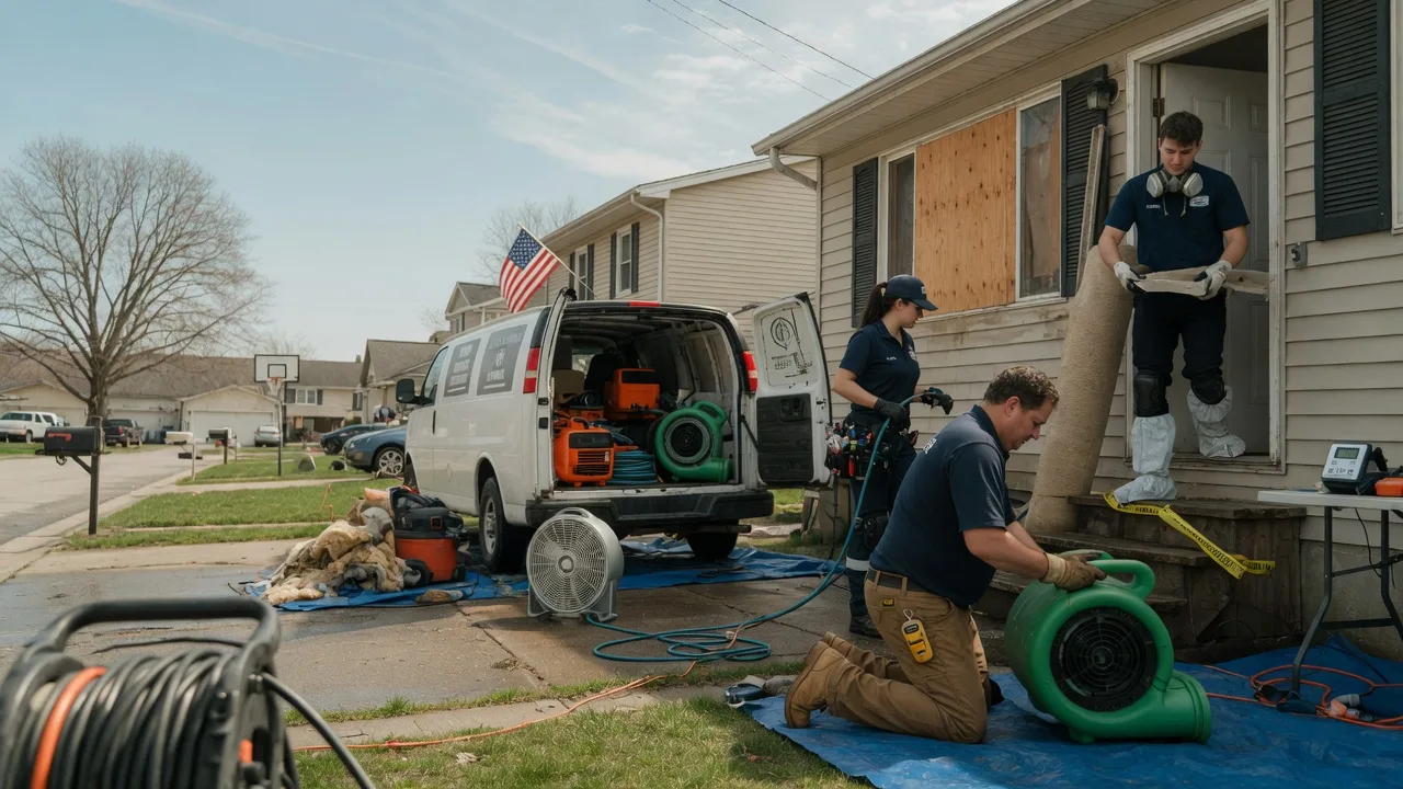Water Damage Restoration in Lankin, ND near me